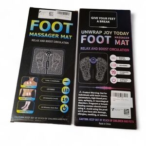 Foot Massager Mat with LED Modes Two